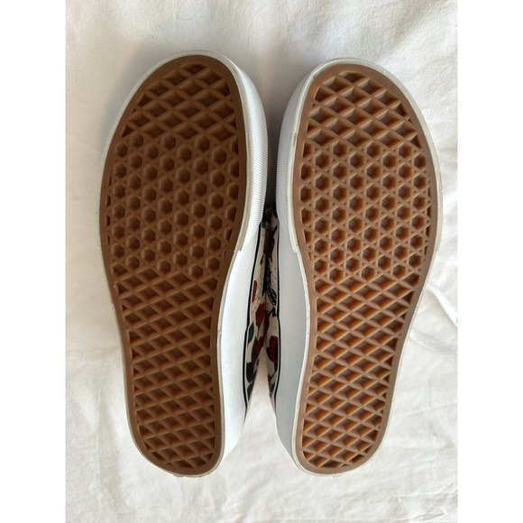 VANS Authentic shoes women Sz 5.5/ Mens 4 Roses Flower FLoral Skate - Picture 12 of 16